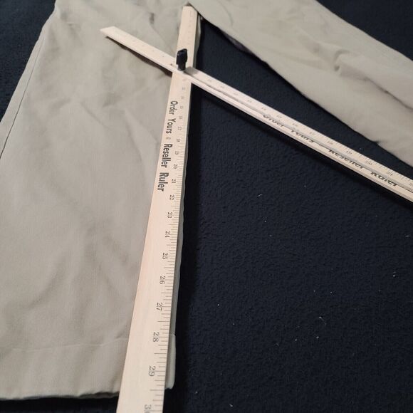 Tommy Hilfiger Mens Khaki Pants Beige Size 31X30 100% Cotton Zip Button Pockets - Picture 4 of 12